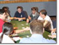 Poker room at Black Bear Casino
