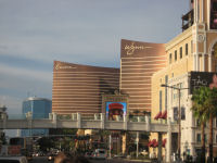 View of the Las Vegas Strip casinos